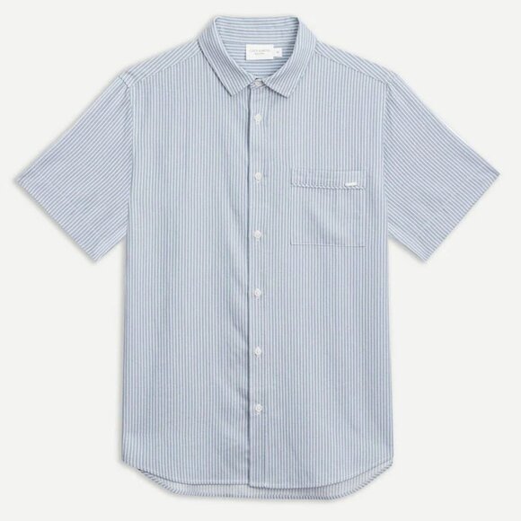 Cozy Earth Men's XXL Coastal Comfort Short Sleeve Button Down Shirt Linen $150 - Picture 5 of 15